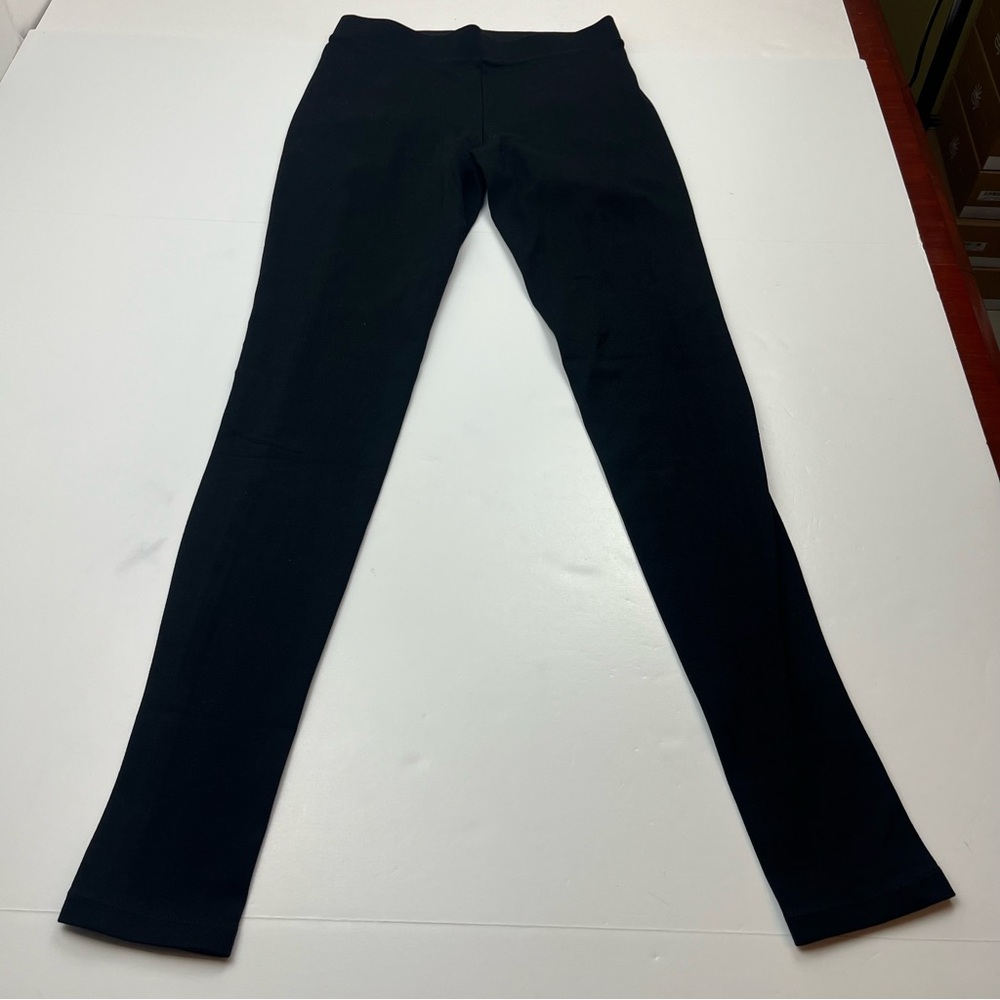 Vince Black Back Seam Pull-On Stretch Leggings Womens Size‎ Small Viscose Comfy